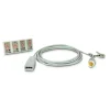 Câble ECG patient - 3 fils - l. 2,7 m - l'unité 1 Sachet de 1 Câble