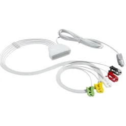 Câble ECG + SpO2 5 fils monopatient - terminaison à pince télémétrie MX40 - l. 85 cm - 1 sachet de 20 câbles