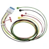 Câble fouet ECG 5 fils, terminaison à pression, longueur de 1.6 m