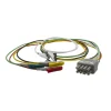 Câble électrode ECG 6 dérivations BR-906P clip - l. 0,8 m - nécessite câble K922 - l'unité