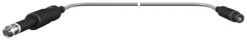 Câble monopolaire - fiche Bovie Ø 8 mm - l. 4 m - pour instrument OLYMPUS Ø 3 mm