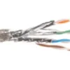 Câble pour transmission déporté du signal - en cuivre nu, de catégorie 6 - pour négatoscope numérique - 50 m