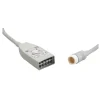 Câble tronc ECG 10 fils (5+5), connecteur 12 broches, longueur de 2.7 m
