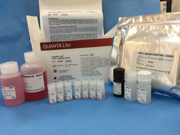 CCP 3.1 IgA/IgG ELISA sur QUANTA-Lyser Ts automates 1 Kit 1 x 96 tests