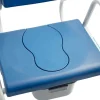 Chaise de douche Commode XXL - 2 en 1 : chaise de douche et chaise percée - largeur d'assise 71 cm - poids limite 325 kg