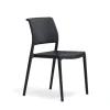 Chaise 4 pieds Longeville - structure en polypropylène - lot de 4 - empilable