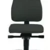 Chaise pivotante de bureau comfort reglage de la hauteur de l'assise de 450-600 mm pied en croix en aluminium avec