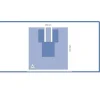Champ de soins double fente - 240 x 290cm - 1 carton de 10