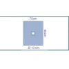 Champ de soins fenêtré Ø 9 cm - 75 x 90 cm - 1 carton de 180
