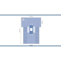 Champ de soins pour endoscopie -314 x 254 cm - 1 carton 10