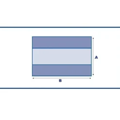 Champ de table renfort - absorbant - 140 x 190 cm - 1 carton de 22