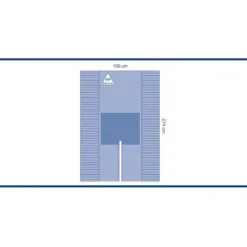Champ fendu en U - 196 x 274 cm - 1 carton de 12