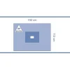 Champ fenêtré trilaminé - 152 x 112 cm - 1 carton de 32