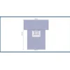Champ pour césarienne - avec poche 360° - 190/260 x 310 cm - 1 carton de 8