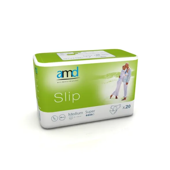 Change complet AMD Slip medium super - 1 carton de 80 unités