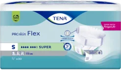 Change complet avec ceinture TENA Flex ProSkin Super Small - 1 carton de 90 unités