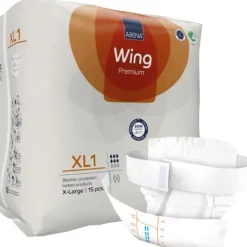 Change complet et ceinture Abena wing XL1 premium - 1 palette de 1440 unités