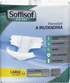 Change complet Soffisof Air Dry Extra 7 gouttes Taille L - 1 palette de 1620 unités