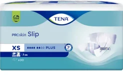 Change complet TENA Slip ProSkin Plus Extra Small - 1 carton de 90 unités