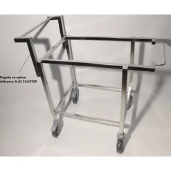 Chariot de pré-désinfection déporté - pour bac 55 l