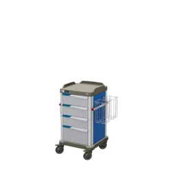Chariot de soins compact préconfiguré