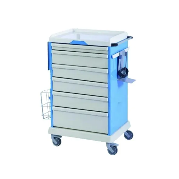 Chariot de soins Easy Soins ES9 équipé -Modèle 1