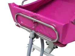 Chariot douche à hateur variable hydraulique Pour espaces éxigus