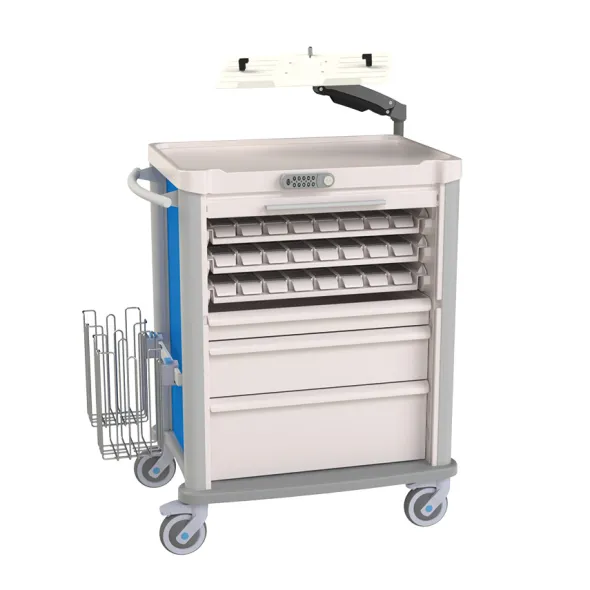 Chariot informatisé à médicaments EOLIS équipé