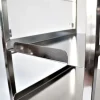 Chariot - 5 niveaux de tablette inox - 335 mm