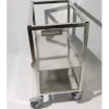 Chariot - 2 niveaux de tablette inox - 335 mm