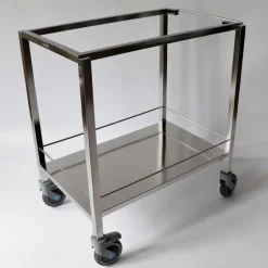 Chariot pour bac de pré-désinfection - 40 l - avec galerie
