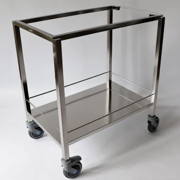 Chariot pour bac de pré-désinfection - 40 l - avec galerie