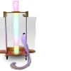 Chariot snoezelen Eline - contient : tube couleur LED + miroirs, ... - en hêtre - 66 x 78 x 140 cm - avec pack Eline