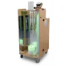 Chariot snoezelen Sophie - colonne à bulle + miroirs + projecteur - en hêtre - 66 x 78 x 140 cm - sans pack