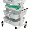 Chariot transport Soluscope permet le transport de 4 bacs- hors bacs de transport ou Eset