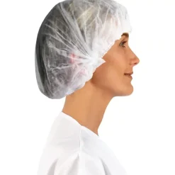 Charlottes à clip, taille 53 cm blanches x 1000