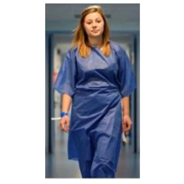 Chemise patient - fermeture latérale - taille M/L - 1 carton de 100
