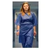 Chemise patient - manches courtes - bleu - taille XL/2XL - 1 carton de 100