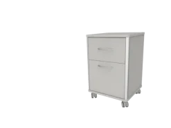 Chevet Catoni Style bas - 1 tiroir et 1 caisson coulissant