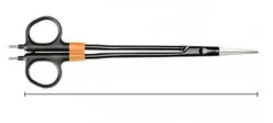 Ciseaux bipolaires BiZZER - l. 230 mm - courbés - minces - METZENBAUM