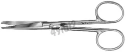 Ciseaux pour physiologie Wironit pointu - arrondi droit longueur 130 mm