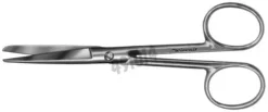 Ciseaux pour physiologie Wironit pointu - arrondi droit longueur 160 mm