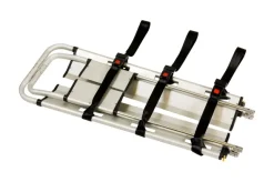 Civière de relevage version bariatrique S-Max - 280 kg - aluminium anodisé - 3 sangles de maintien 2 parties