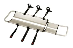 Civière de relevage version bariatrique S-Max - 280 kg - aluminium anodisé - 3 sangles de maintien 2 parties