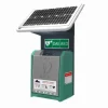 Coffre extérieur solaire vert, système de thermorégulation, alarme sonore et visuelle, flash LED, rétroéclairage
