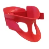 Collier cervical 2 parties - décontaminable - adulte - taille 2 - rouge