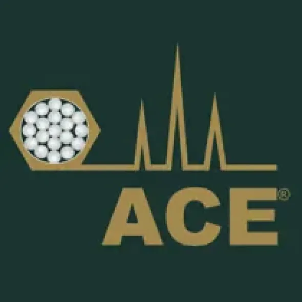 Colonne ACE 5 PHENYL longueur 250 mm Ø 4,6 mm Ø particules 5 µm