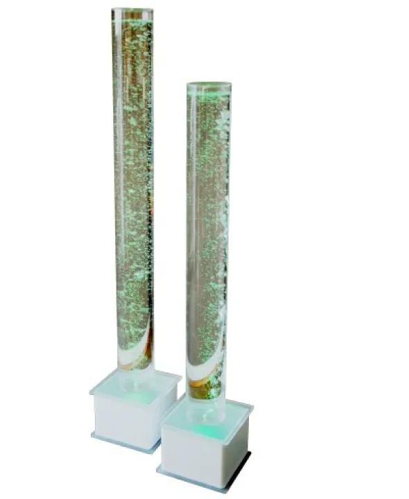 Colonne à bulles acrylique - Ø 15 x 145 cm - ép. 5 mm et 19 l