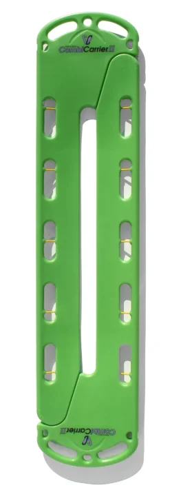 Combiné civière de relevage plan dur CombiCarrierII - RX 205 kg - structure polyéthylène vert haute densité -