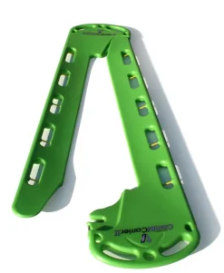 Combiné civière de relevage plan dur CombiCarrierII - RX 205 kg - structure polyéthylène vert haute densité -